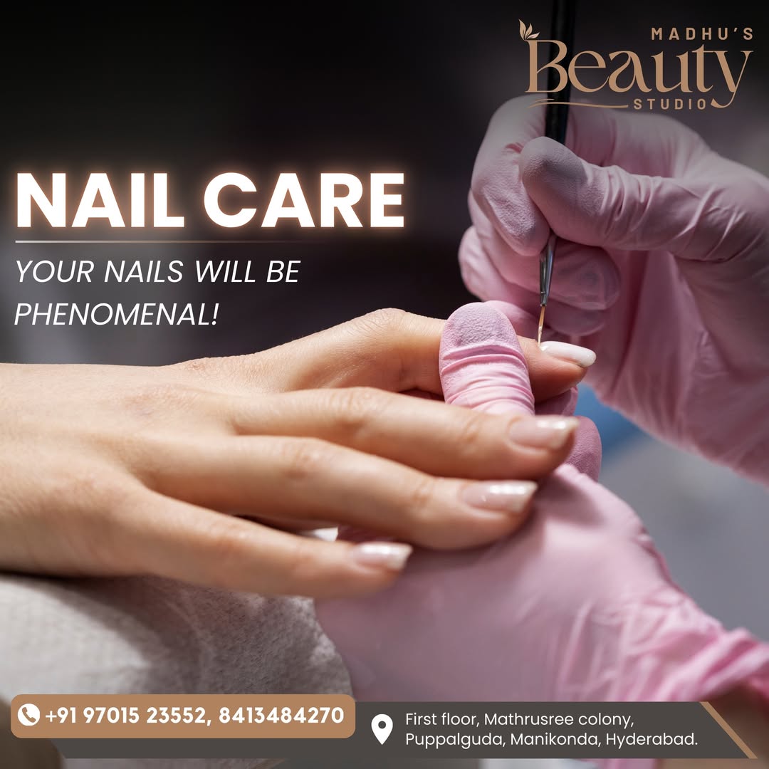💅✨ Pamper Your Nails Elevate Your Style ✨💅Indulge in flawless nail care at Madhu Beauty Stud